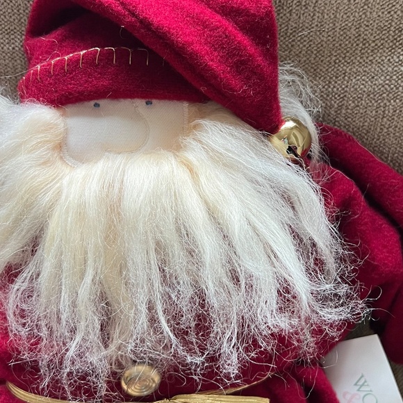 VTG Woof & Poof Large Santa w W&P Button & tag - Picture 5 of 6